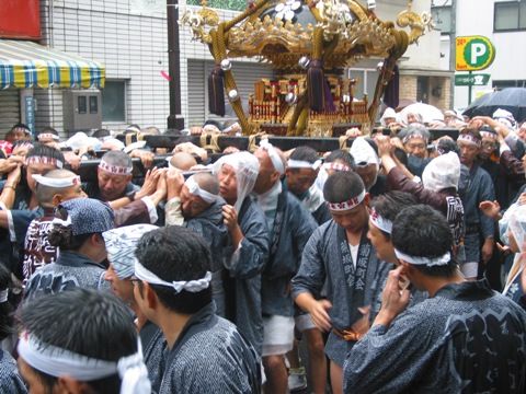 櫻木神社例大祭、大神輿