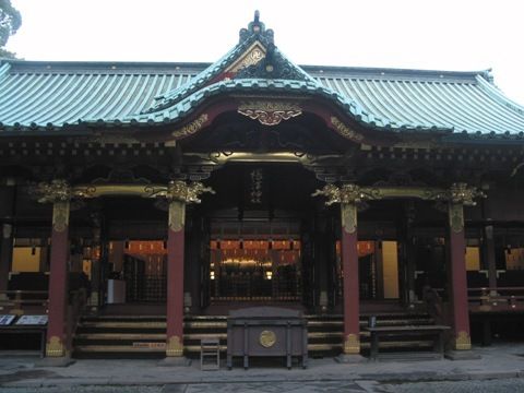 根津神社、本殿