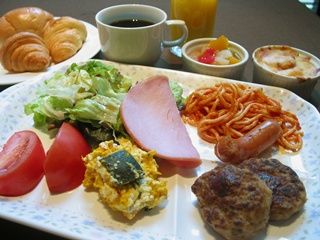 European style breakfast